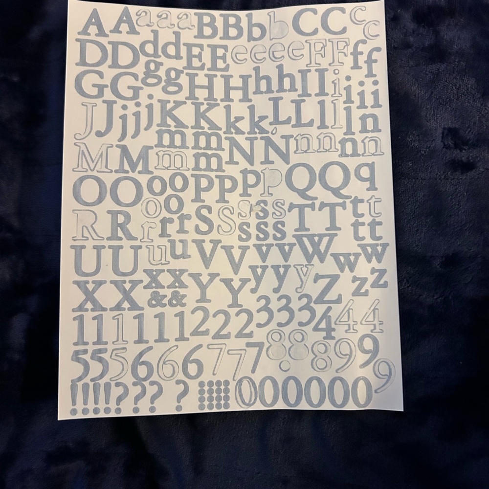 Alphabet Sticker Set - Multicolor - Picture 5 of 10
